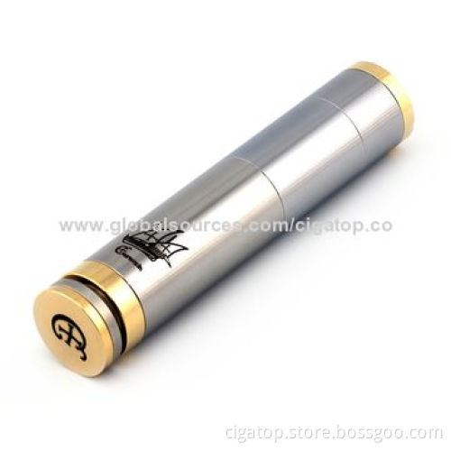 E Cigarette Caravela Mod with 18350, 18500, 18650 Batteries